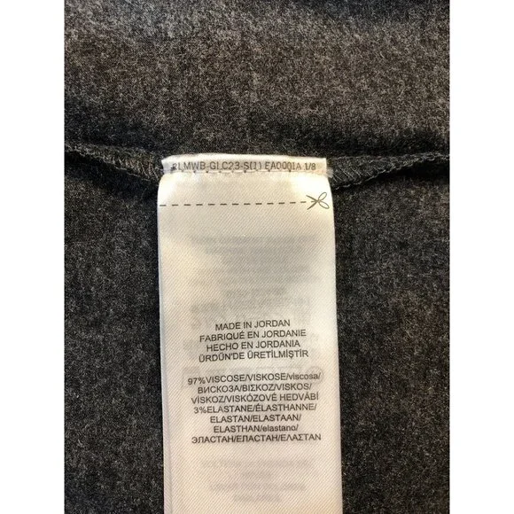 NWT Lauren Ralph Lauren Short Sleeve Stretchy Gray Contemporary Turtleneck Sz XL - Picture 8 of 9